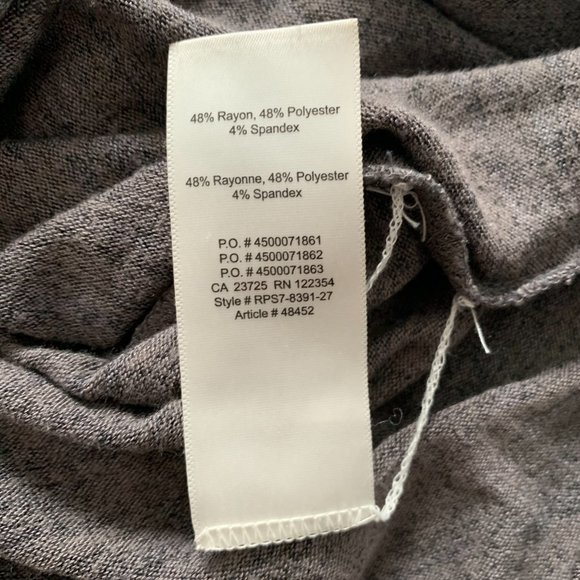 Wilfred Free Heather Grey Tank Dress - Size S - Picture 4 of 4